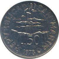 50 Lire obverse