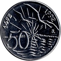 50 Lire reverse