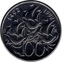 100 Lire reverse