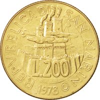 200 Lire obverse