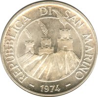 500 Lire obverse
