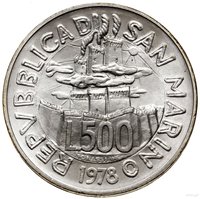 500 Lire obverse