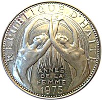25 Gourdes obverse