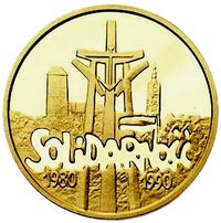 100000 Zlotys reverse