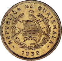 ½ Centavo obverse