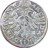 1 Kreuzer reverse