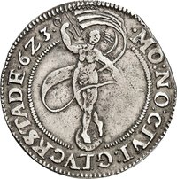 ½ Speciedaler reverse