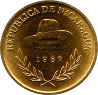 1 Córdoba obverse