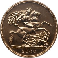 5 Sovereigns reverse