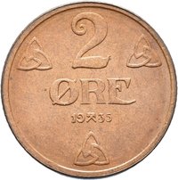 2 Øre reverse