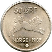 50 Øre reverse