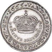 ½ Krone reverse