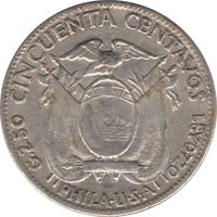 50 Centavos obverse