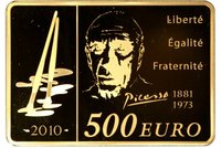 500 Euros reverse