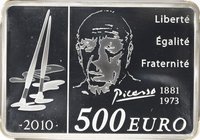 500 Euros reverse