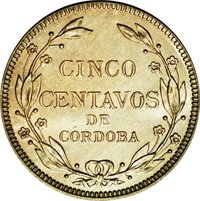 5 Centavos de Córdoba reverse