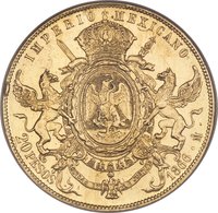 20 Pesos reverse