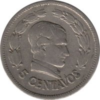 5 Centavos reverse
