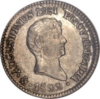 ½ Real obverse