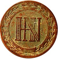 3 Centimes obverse