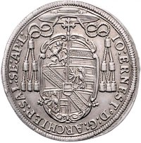 ¼ Thaler - ¼ Guldiner obverse