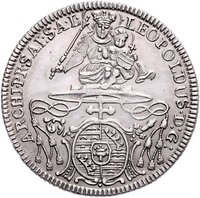 ½ Thaler - ½ Guldiner obverse