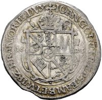 ¼ Thaler obverse