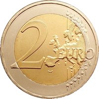 2 Euros reverse