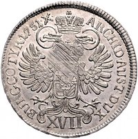 17 Kreuzers reverse