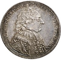 ½ Thaler obverse