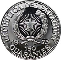 150 Guaraníes obverse