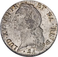 1 Silver Ecu obverse