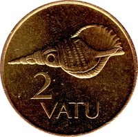 2 Vatu reverse
