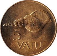 5 Vatu reverse