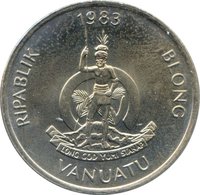 10 Vatu obverse