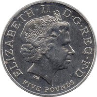 5 Pounds obverse