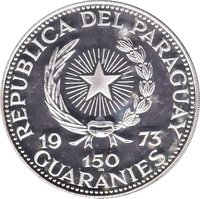 150 Guaraníes obverse