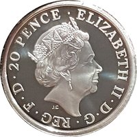20 Pence obverse