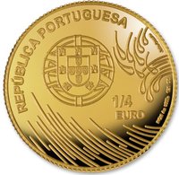 ¼ Euro obverse