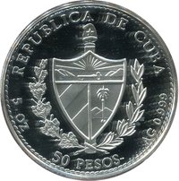 50 Pesos obverse