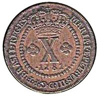 10 Réis obverse