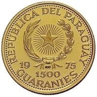 1500 Guaraníes obverse
