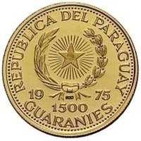 1500 Guaraníes obverse