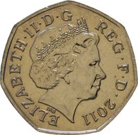 50 Pence obverse