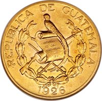 10 Quetzales obverse