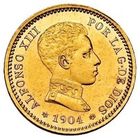 20 Pesetas obverse