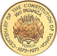 100 Paʻanga reverse