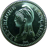5 Francs reverse