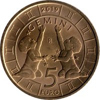 5 Euros reverse
