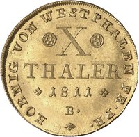 10 Thalers reverse